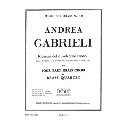Andrea Gabrieli: Ricercar Del Duodecimo Tuono