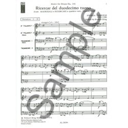 Andrea Gabrieli: Ricercar Del Duodecimo Tuono