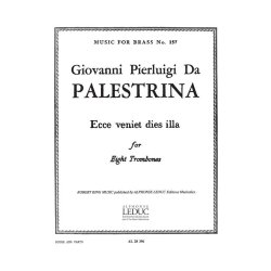 Giovanni Pierluigi da Palestrina: Ecce veniet dies Illa (Trombone Ensemble (5 plus))