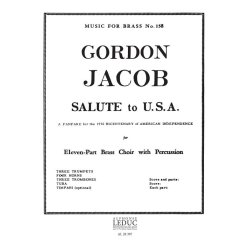 Gordon Jacob: Salute to USA (Ensemble-Brass 8 or more)