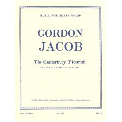 Gordon Jacob: The Canterbury Flourish (Trumpet Ensemble (5 or more))