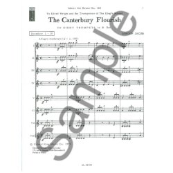 Gordon Jacob: The Canterbury Flourish (Trumpet Ensemble (5 or more))