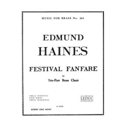 Edmund Haines: Festival Fanfare (Ensemble-Brass 8 or more)