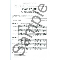 Mel Broiles: Fanfare (Trumpet Ensemble (5 or more))