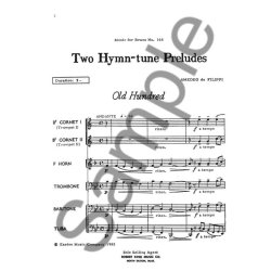 Amadeo de Filippi: 2 Hymn-tune Preludes (Sextet-Brass)