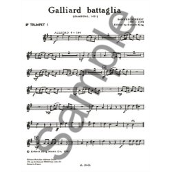 Samuel Scheidt: Galliard Battaglia (Quintet-Brass)
