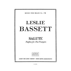 Basset Salute Mfb170 5 Trumpets Score/Parts