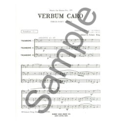 Tomas Luis da Vittoria: Verbum Caro (Trombones 3)
