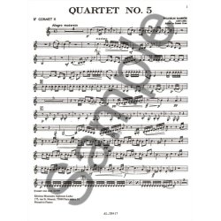 Wilhelm Rams&ouml;e: Quartet No.5 (Quartet-Brass)