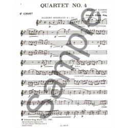 Wilhelm Rams&ouml;e: Quartet No.4 (Quartet-Brass)