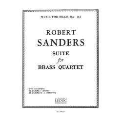 Robert Levine Sanders: Suite (Quartet-Brass)