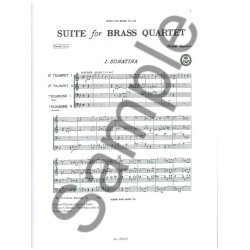 Robert Levine Sanders: Suite (Quartet-Brass)