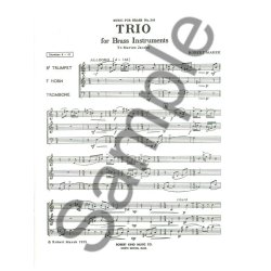 Robert Marek: Trio (Trio - Brass)