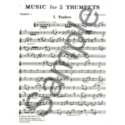 Verne Reynolds: Music for 5 Trumpets
