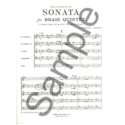Edmund Haines: Sonata (Quintet-Brass)