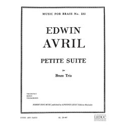 Mireille Avril: Petite Suite (Trio - Brass)