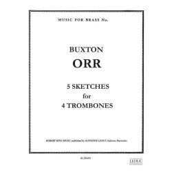 Buxton Orr: 5 Sketches (Trombones 4)