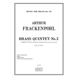 Arthur R. Frackenpohl: Quintet No.2 (Quintet-Brass)