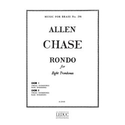 Chase Rondo Mfb236 8 Trombones Score & Parts