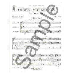 Paul Gay: 3 Movements (Trio - Brass)