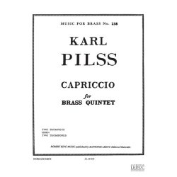 Karl Pilss: Capriccio (Quintet-Brass)
