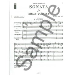 Buxton Orr: Sonata (Quintet-Brass)