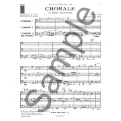 Paul Gay: Choral (Trombones 3)