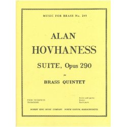 Alan Hovhaness: Suite Op.290 (Quintet-Brass)