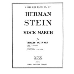 Herman Stein: Mock March (Quintet-Brass)