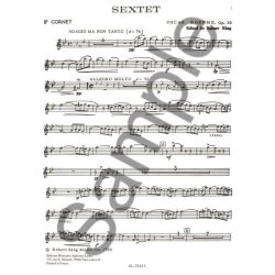 Oscar Boehme: Sextuor Op.30 (Sextet-Brass)
