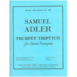 Samuel Adler: Trumpet Triptych (Trumpet Ensemble (5 or more))