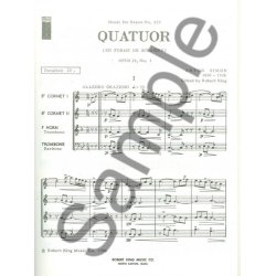 Anton Simon: Quatuor (Quartet-Brass)