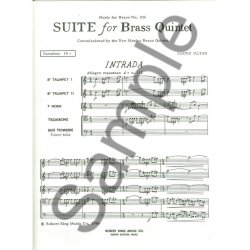Lloyd Ultan: Suite (Quintet-Brass)