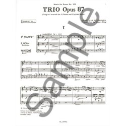 Ludwig van Beethoven: Grand Trio Op.87 in C major (Trio - Brass)