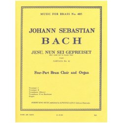 J.S. Bach: Jesu, Nun Sei Gepreiset BWV41 (Brass/Organ)