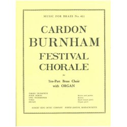 Cardon Burnham: Festival Chorale (Ensemble-Brass 8 or more)
