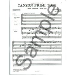 Giovanni Gabrieli: Canzon primi Toni (Quintet-Mixed)