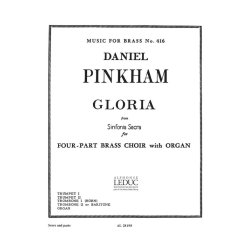Daniel Pinkham: Gloria from 'Sinfonia sacra' (Quintet-Mixed)