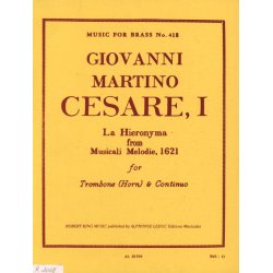 La Hieronyma Trb/Pno Or Organ Mfb 418