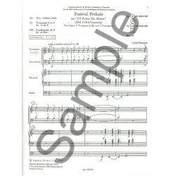 Lloyd Pfautsch: Festival Prelude (Sextet-Brass)