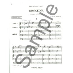 Bryan Kelly: Sonata (Trumpets 2 & Organ)