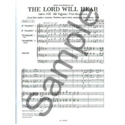 Benedetto Marcello: The Lord will hear (Quintet-Mixed)