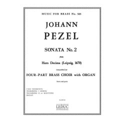 Johann Christoph Pezel: Sonata No.2 (Quartet-Brass)