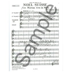 Louis-Claude Daquin: No&euml;l suisse (Trumpets 3 & Organ)