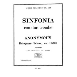 Anon.: Sinfonia con due Trombe (Trumpets 2 & Organ)