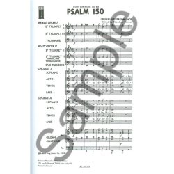 Heinrich Sch&uuml;tz: Psalm 150 (Choral-Mixed accompanied)