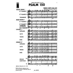 Heinrich Schutz: Psalm 150 For Double Chorus And Double Brass Choir With Organ