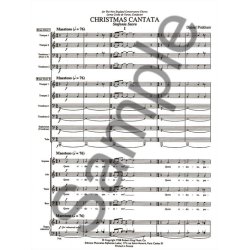Daniel Pinkham: Christmas Cantata (Choral-Mixed accompanied)