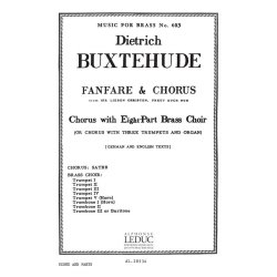 Dietrich Buxtehude: Fanfare & Chorus (Choral-Mixed accompanied)