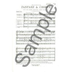 Dietrich Buxtehude: Fanfare & Chorus (Choral-Mixed accompanied)